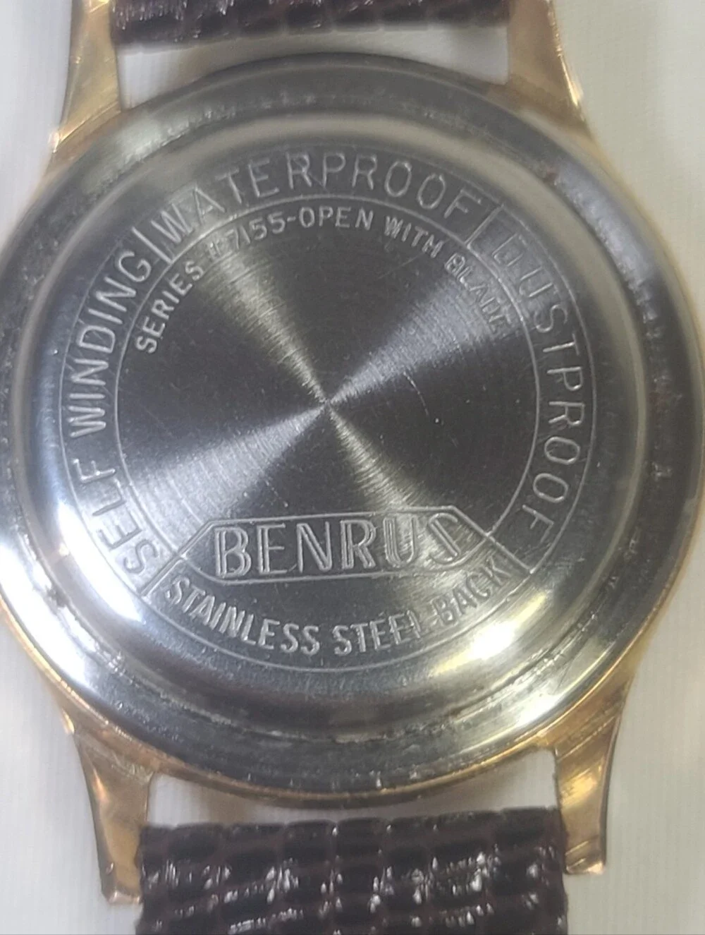 Vintage Benrus Men's Automatic 25 Jewels Swiss Made Watch